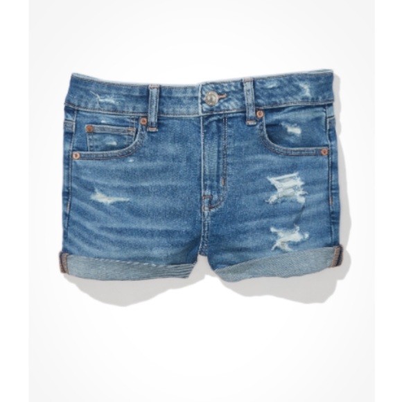 American Eagle high rise shorts - Picture 4 of 6